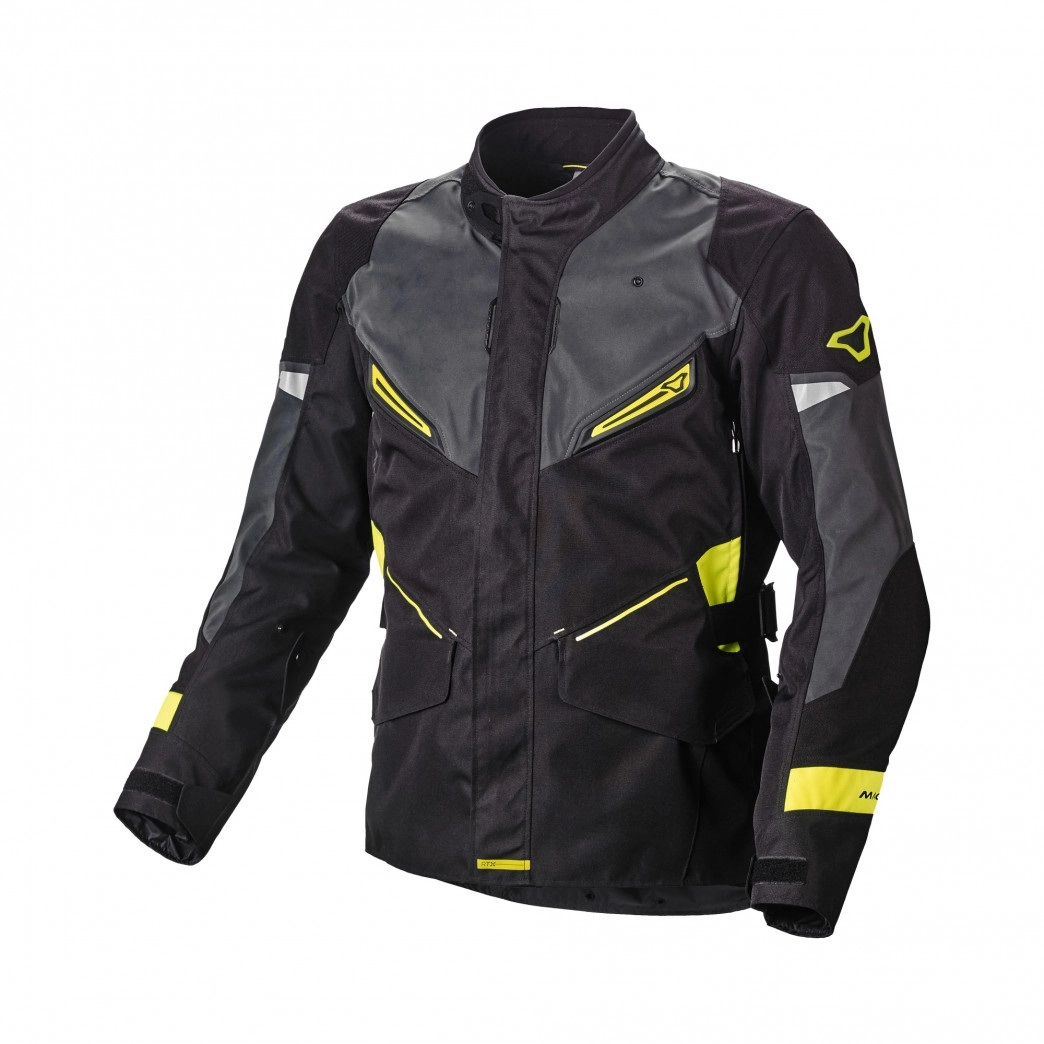 Мотокуртка Macna Sonar Night Eye Black/Yellow
