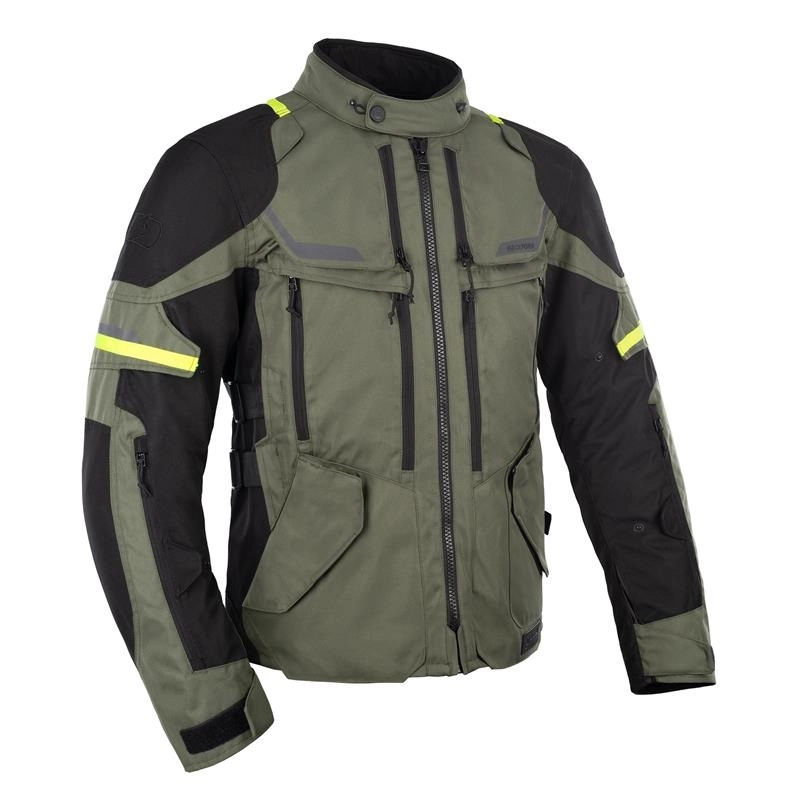 Мотокуртка Oxford Rockland Khaki/Black/Yellow