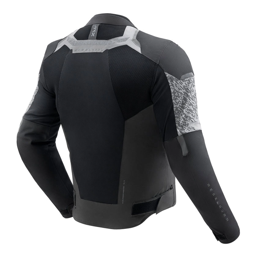 Мотокуртка Rebelhorn Jax Black/Grey