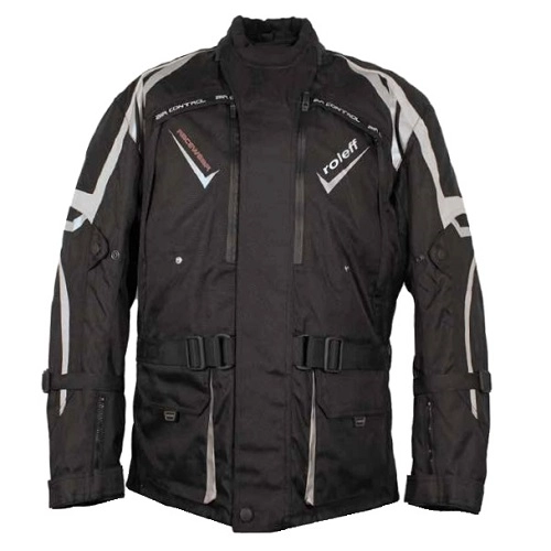 Мотокуртка Roleff RO529 Wind-Tex Vevey Black/Silver