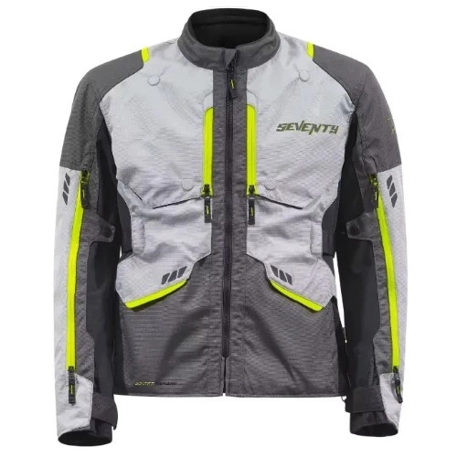 Мотокуртка Seventy JT67 Tanami Black/Grey/Yellow