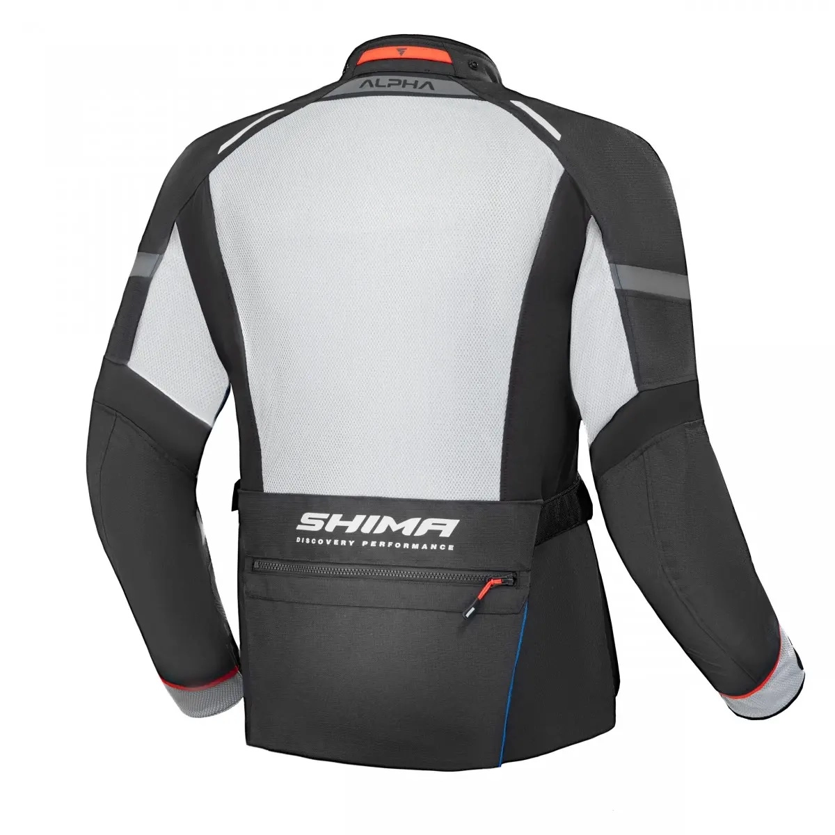 Мотокуртка Shima Alpha Black/Grey/Blue