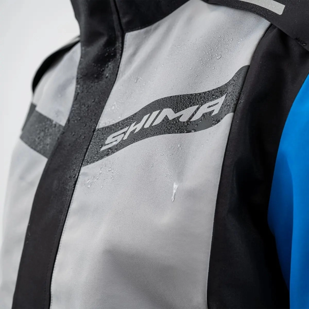 Мотокуртка Shima Alpha Black/Grey/Blue