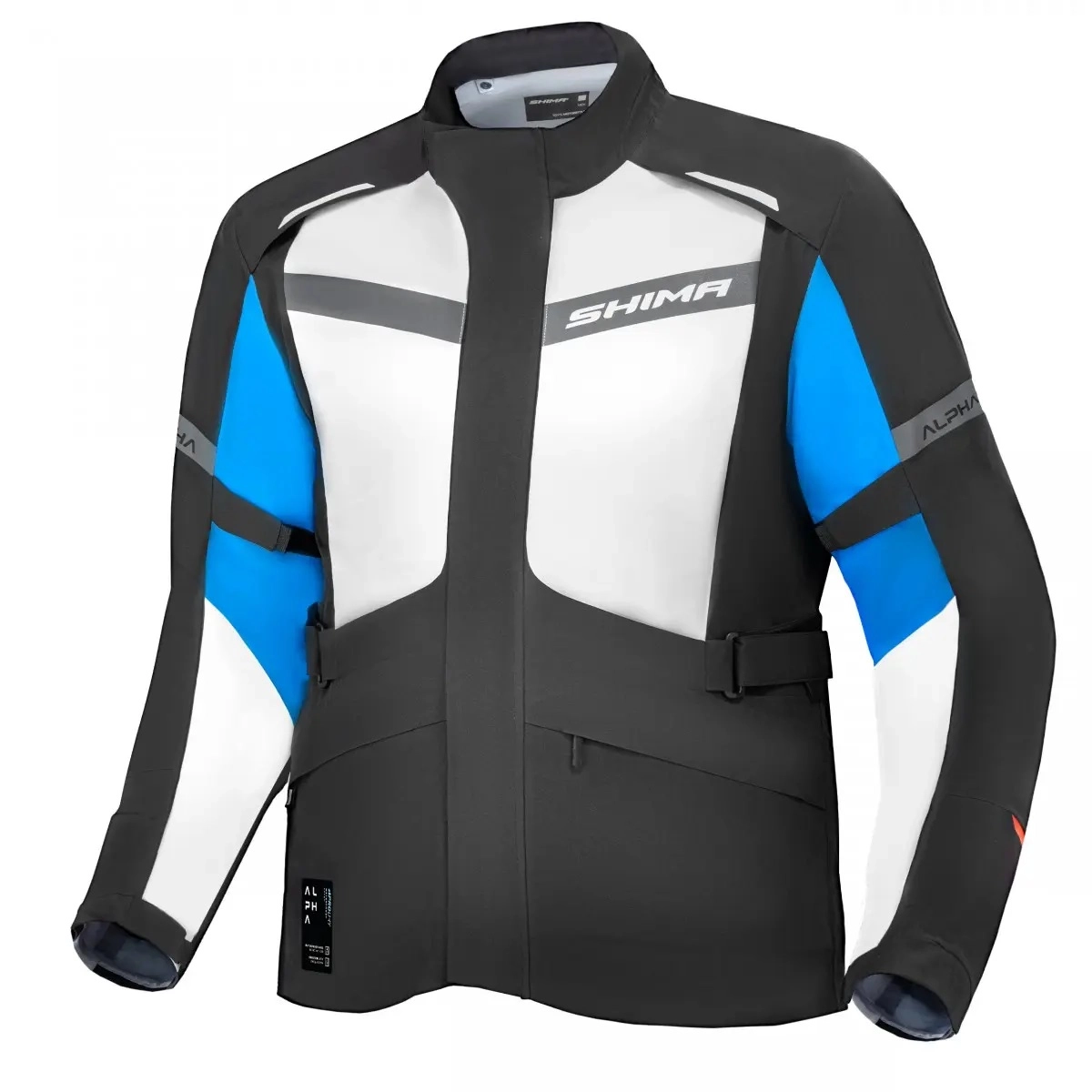 Мотокуртка Shima Alpha Black/Grey/Blue