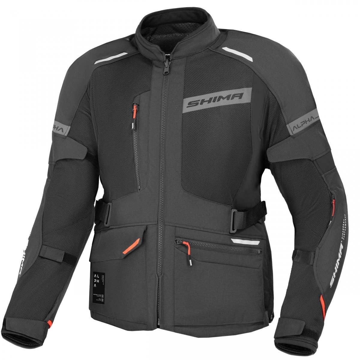Мотокуртка Shima Alpha Black