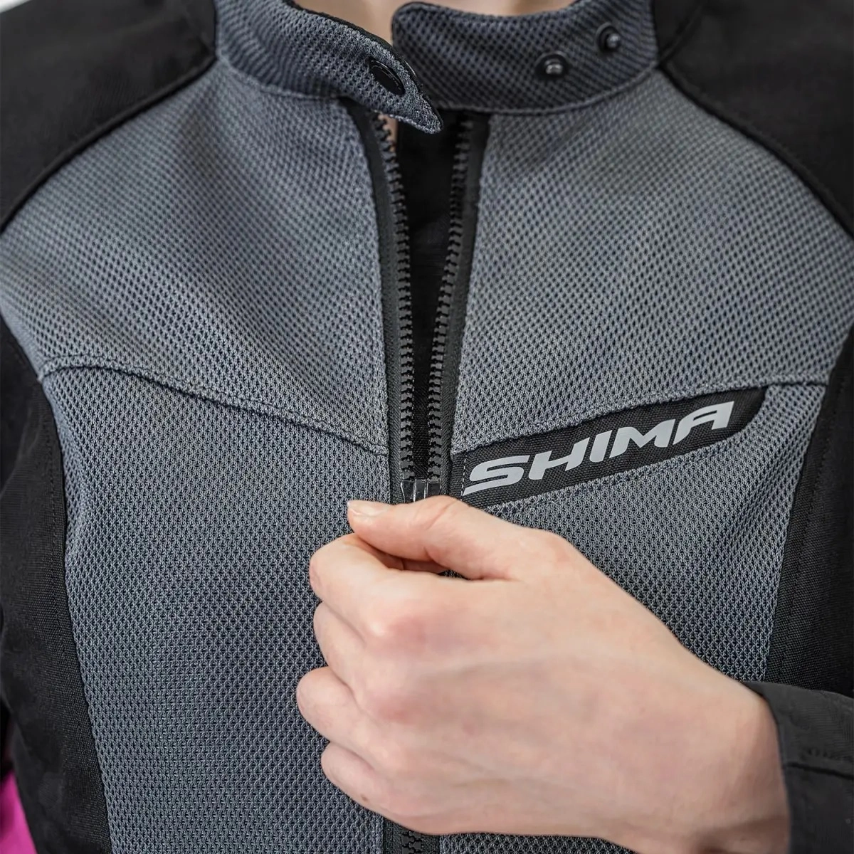 Мотокуртка Shima Rush 2.0 Vent Lady Black/Pink