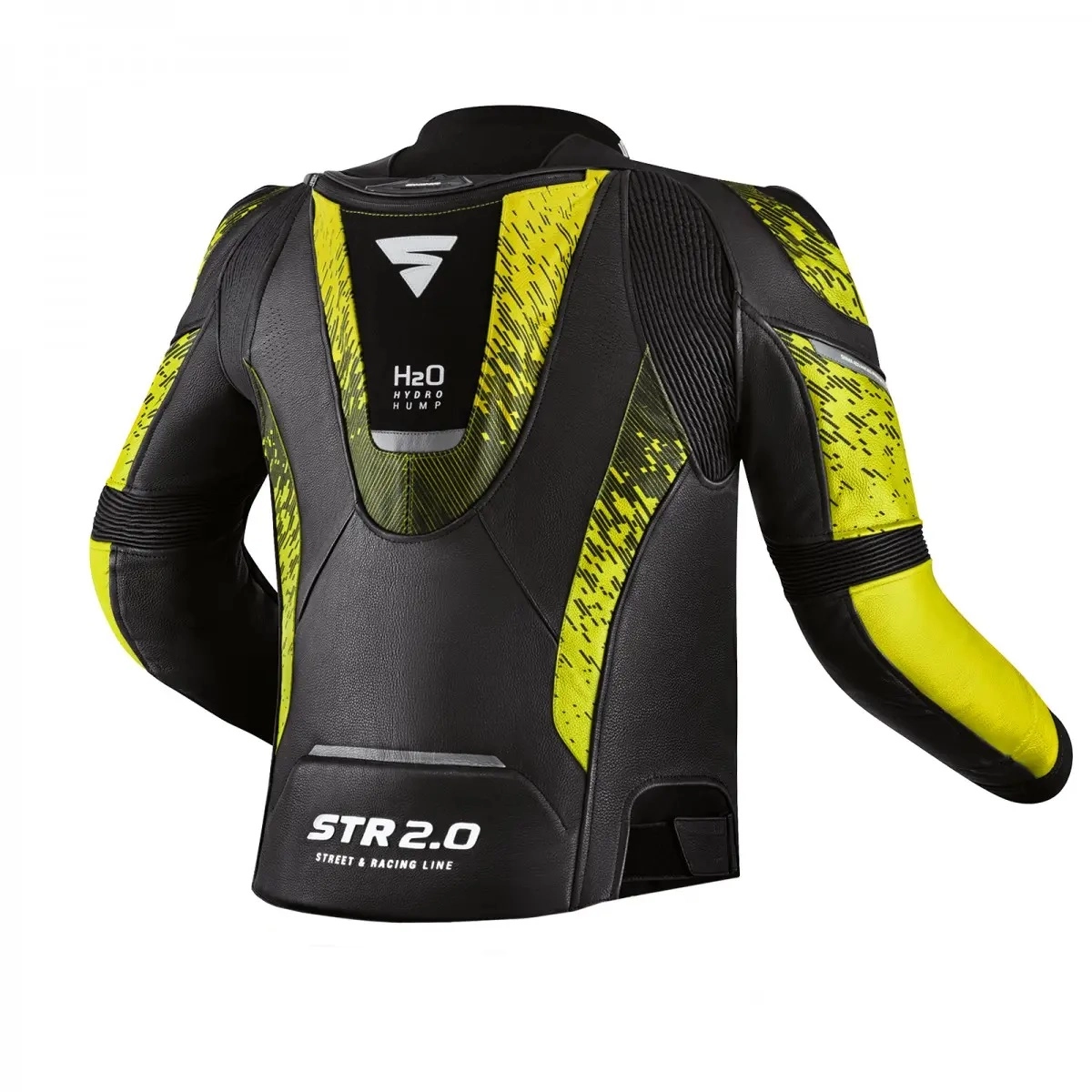 Мотокуртка Shima STR 2.0 Black/Yellow