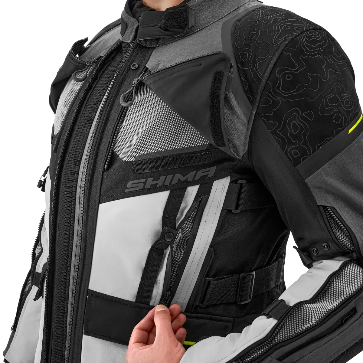 Мотокуртка Shima Tracker Black/Grey