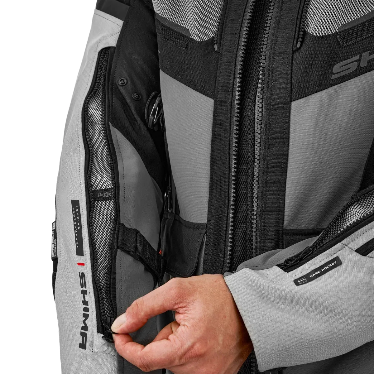 Мотокуртка Shima Tracker Light Grey