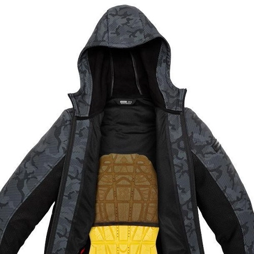 Мотокуртка Spidi Hoodie Armor Evo Black/Camo