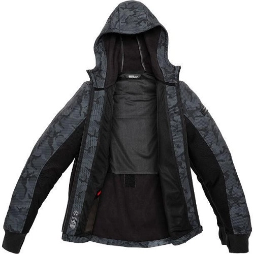 Мотокуртка Spidi Hoodie Armor Evo Black/Camo