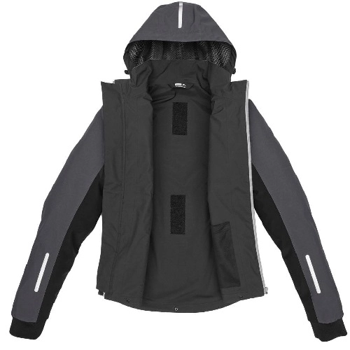 Мотокуртка Spidi Hoodie H2Out II Black/Grey/Red