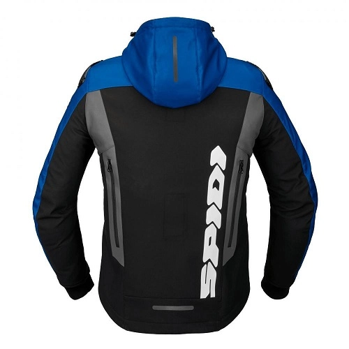 Мотокуртка Spidi Hoodie Warrior Black/Blue