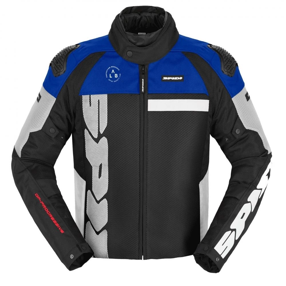 Мотокуртка Spidi Progressive Net H2Out Black/Grey/Blue Мотокуртка Spidi Progressive Net H2Out Black/Grey/Blue