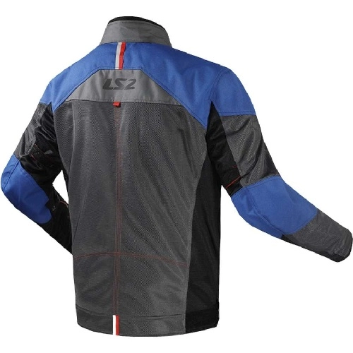 Мотокуртка LS2 Alba Grey/Black/Blue