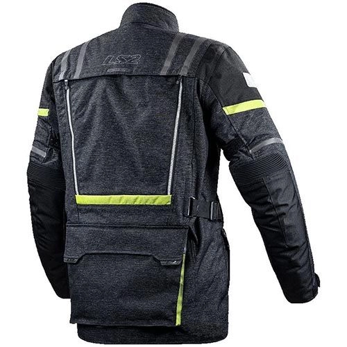 Мотокуртка LS2 Nevada Hi-Vis Black/Yellow