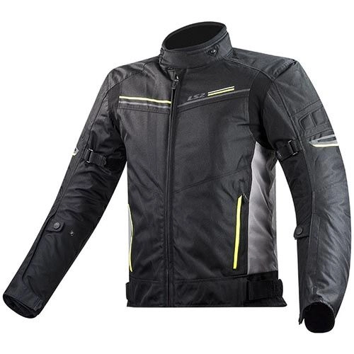 Мотокуртка LS2 Shadow Hi-Vis Black/Titanic/Yellow