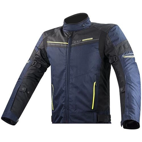 Мотокуртка LS2 Shadow Hi-Vis Blue/Black/Yellow