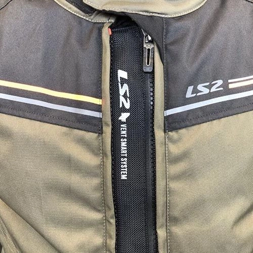 Мотокуртка LS2 Shadow Hi-Vis Khaki/Black/Orange