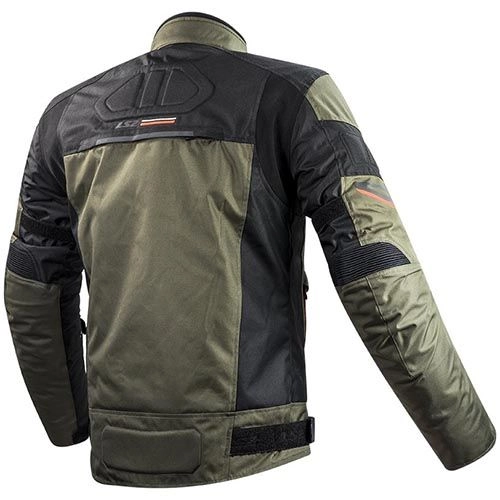 Мотокуртка LS2 Shadow Hi-Vis Khaki/Black/Orange