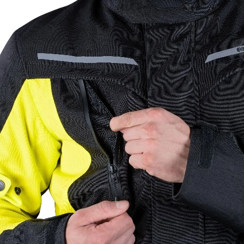 Мотокуртка Oxford Metro 2.0 Black/Yellow