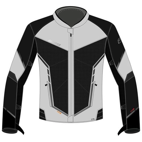 Мотокуртка Ozone Jet II Black/White