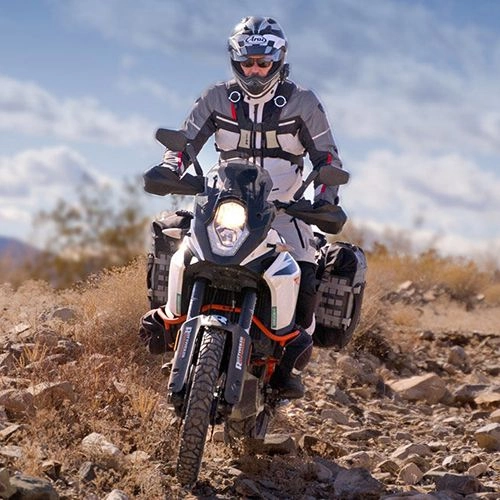 Мотокуртка Revit Offtrack Silver/Red
