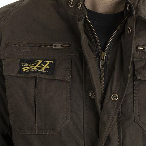 Мотокуртка RST Classic TT Wax III Green