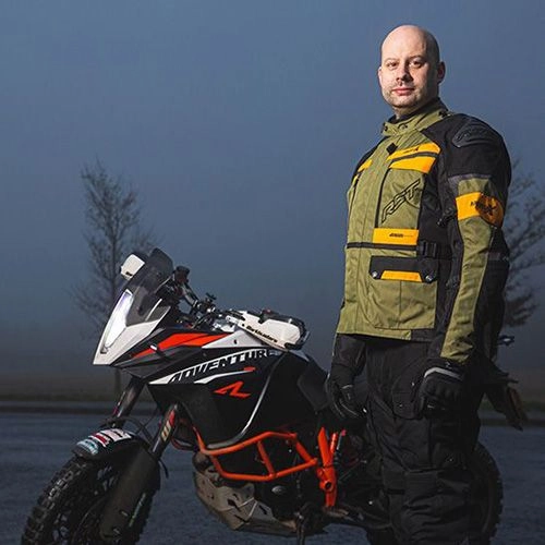 Мотокуртка RST Pro Series Adventure-X Green/Ochre