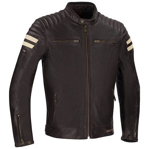 Мотокуртка Segura Stripe Perforated Black/Beige
