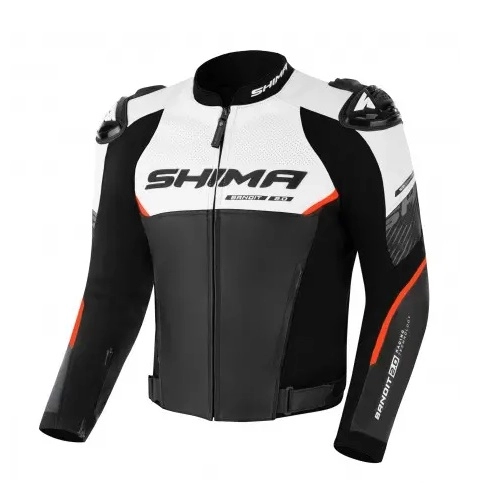 Мотокуртка Shima Bandit 2.0 Black/White/Red