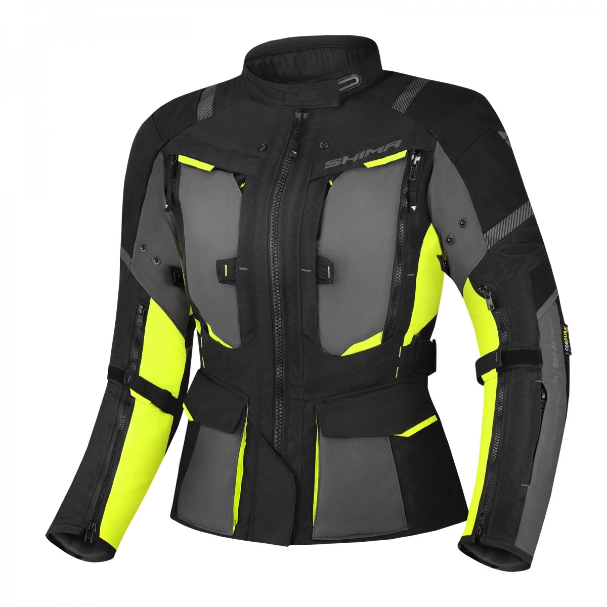 Мотокуртка Shima Hero 2.0 Lady Black/Yellow