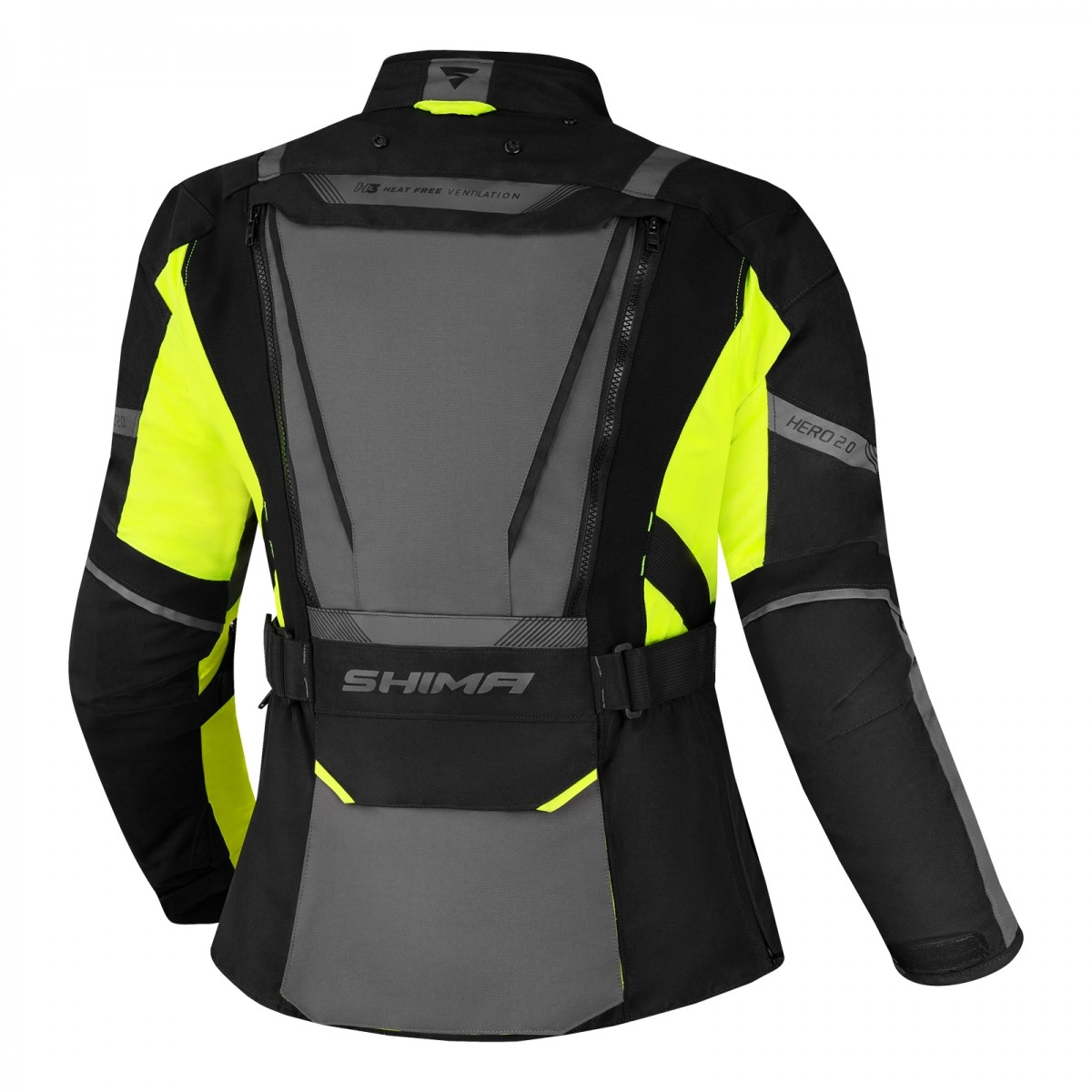Мотокуртка Shima Hero 2.0 Lady Black/Yellow