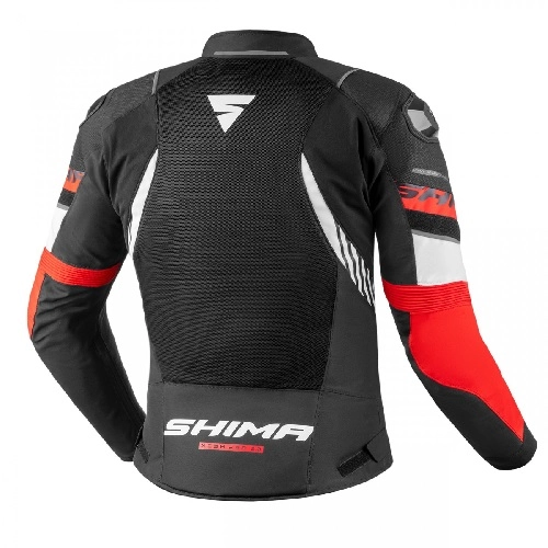 Мотокуртка Shima Mesh Pro 2.0 Black/White/Red