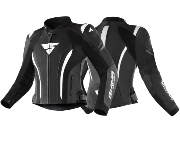 Мотокуртка Shima Miura 2.0 Black/White