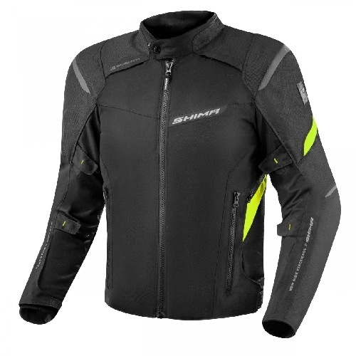 Мотокуртка Shima Rush 2.0 Black/Green