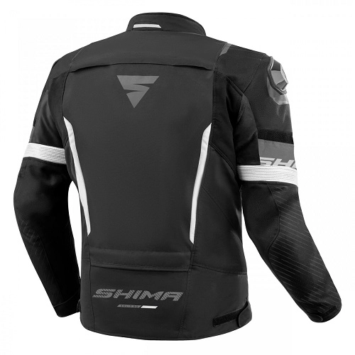 Мотокуртка Shima Solid 2.0 Black/White
