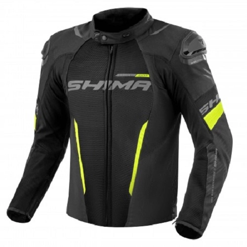 Мотокуртка Shima Solid 2.0 Vent Black/Yellow