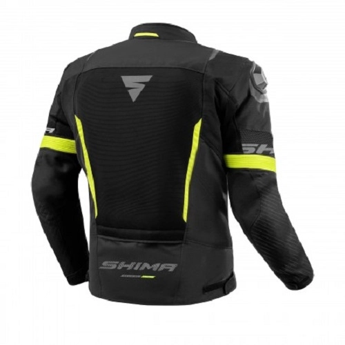 Мотокуртка Shima Solid 2.0 Vent Black/Yellow