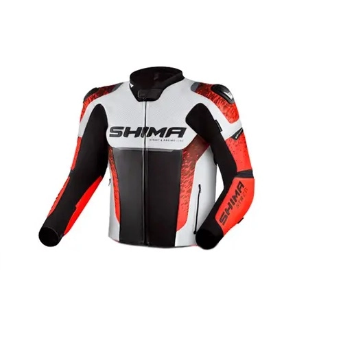 Мотокуртка Shima STR 2.0 Black/White/Red