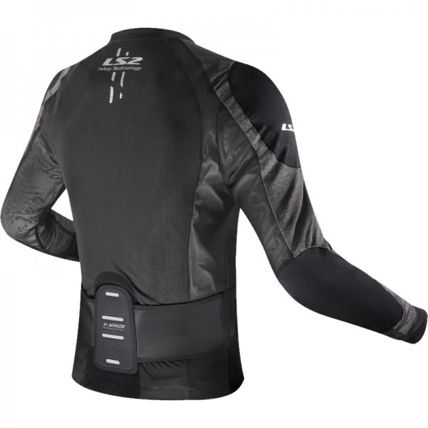 Моточерепаха LS2 X-Armor Black/Silver