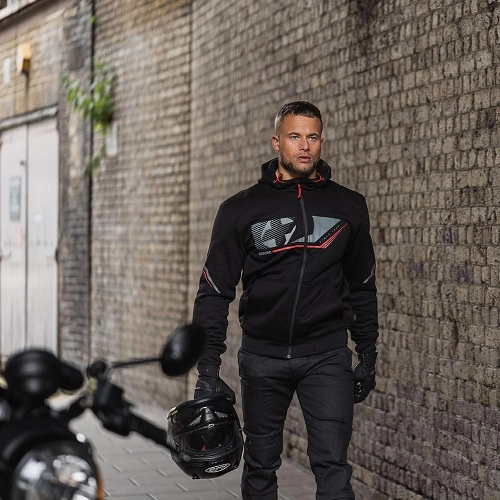 Мототолстовка Oxford Super Hoodie 2.0 Sports Black