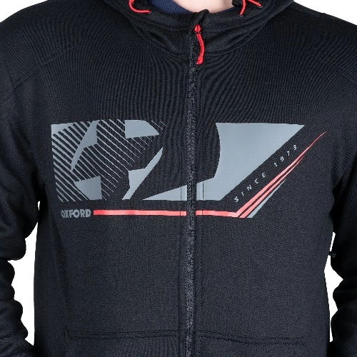 Мототолстовка Oxford Super Hoodie 2.0 Sports Black
