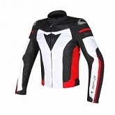 Мотокуртка Dainese Super Sprint Air Tex Black/White/Red Мотокуртка Dainese Super Sprint Air Tex Black/White/Red