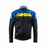 Мотокуртка Kenny Racing Softshell Black/Blue/Yellow
