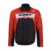 Мотокуртка Kenny Racing Track White/Black/Red