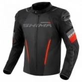 Мотокуртка Shima Solid 2.0 Black/Red