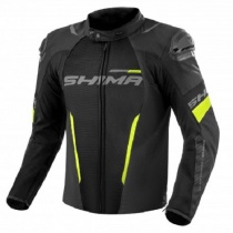 Мотокуртка Shima Solid 2.0 Vent Black/Yellow
