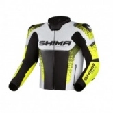 Мотокуртка Shima STR 2.0 Black/White/Yellow