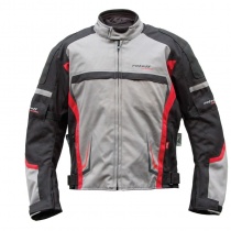 Мотокуртка Roleff GS1824 Wind-Tex Taifun Black/Grey/Red